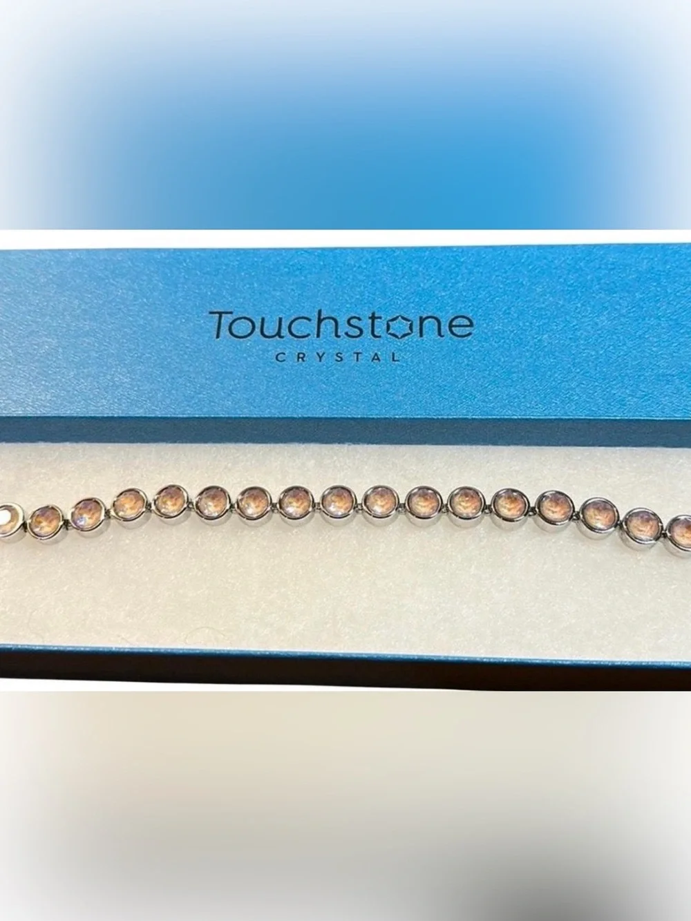 💗Dusty Pink Delite Ice bracelet ~ Touchstone Crystal by Swarovski🌸 - Picture 3 of 13